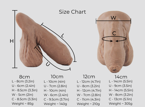 MorMe Original Soft Packer - UNCUT