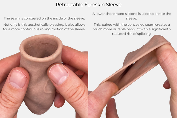 MorMe Retractable Foreskin - Sleeve Only